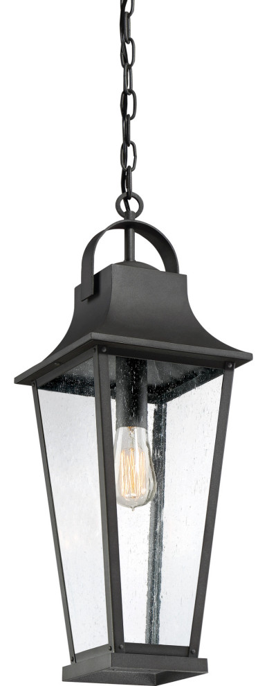 Quoizel GLV1908 Galveston 1 Light 8 3/4 quotW Outdoor Mini Pendant   Transitional   Outdoor Hanging Lights   by Buildcom  Houzz