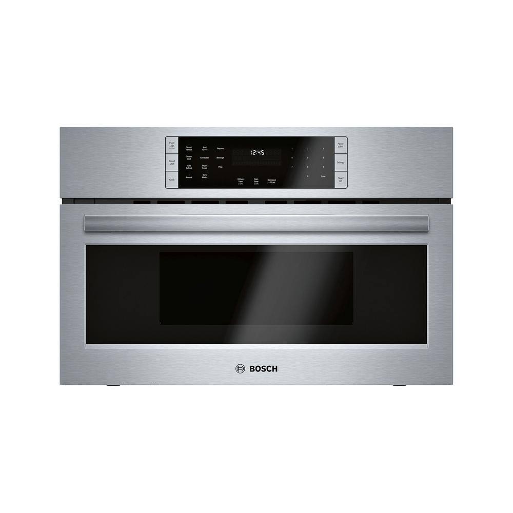 Bosch Benchmark Benchmark Series 30 in. Single Electric Speed Wall Oven with Convection in Stainless Steel HMCP0252UC