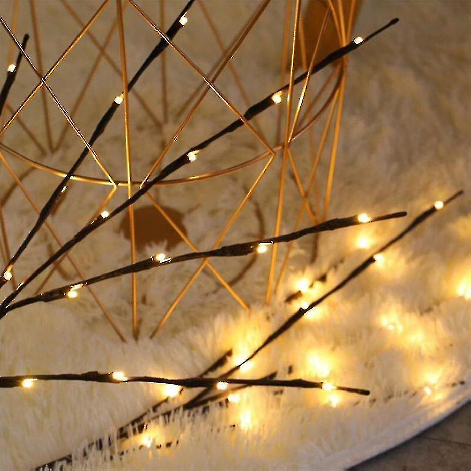 Led Light Willow Branch Lamp Night Light Diy Lighted Branches Lights For Home