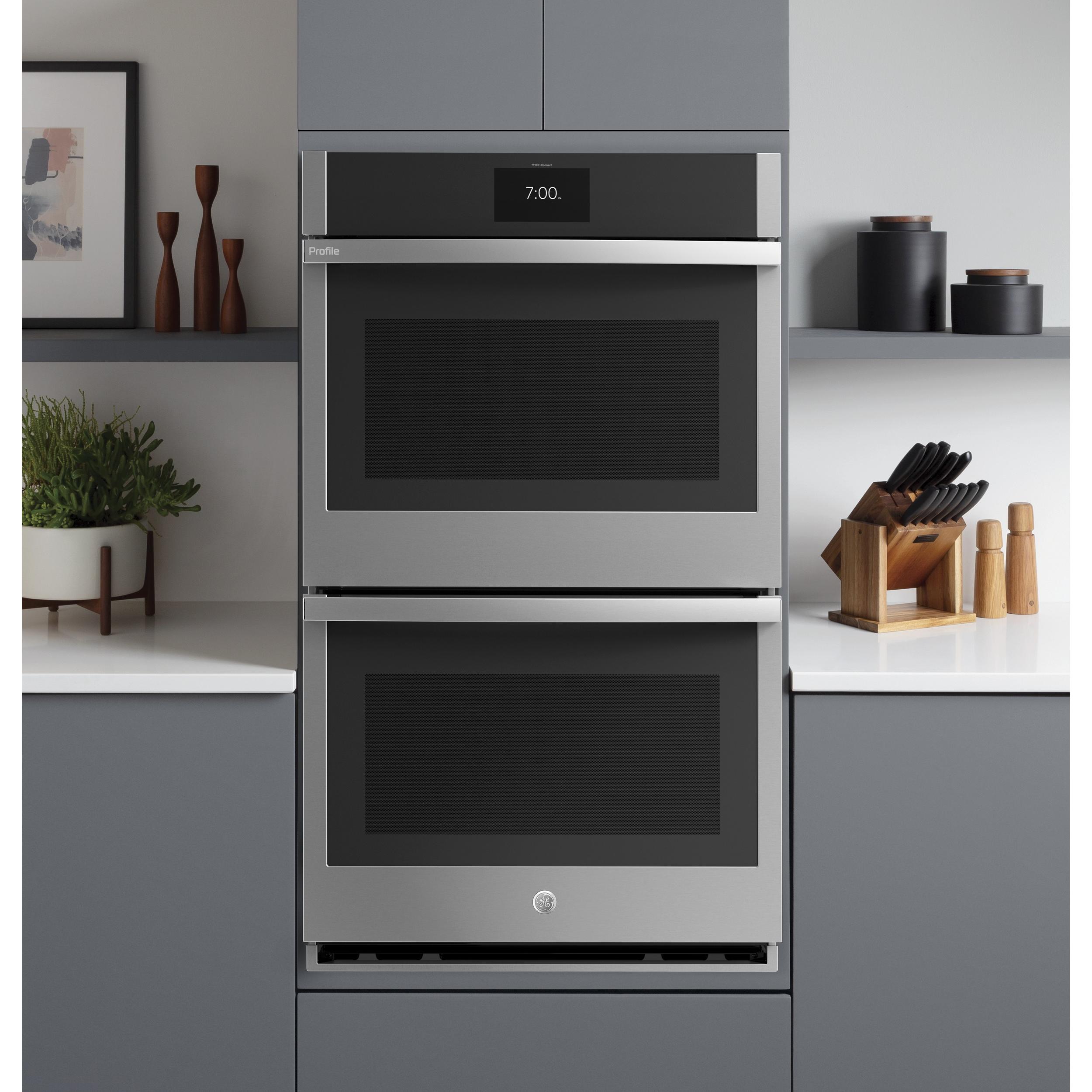 GE Profile 30-inch, 10 cu. ft. Built-in Double Wall Oven with Convection PTD7000SNSS