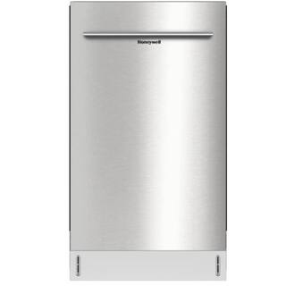 Honeywell 18 in. Honeywell Dishwasher with 8 Place settings 6 Washing Programs with Stainless Steel Tub and ULEnergy Star HDS18SS