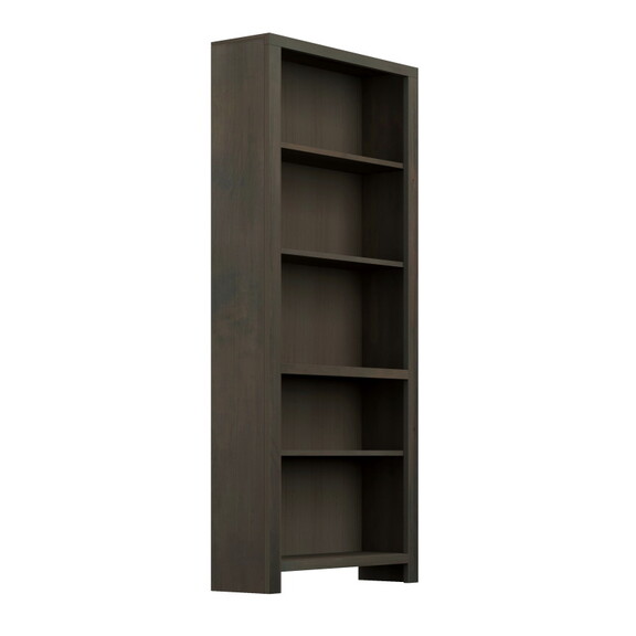 BridgevineHome Fully assembled 72 Brown Bookshelf...