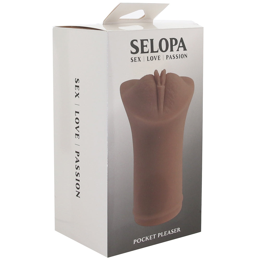 Selopa Pocket Pleaser Stroker in Dark