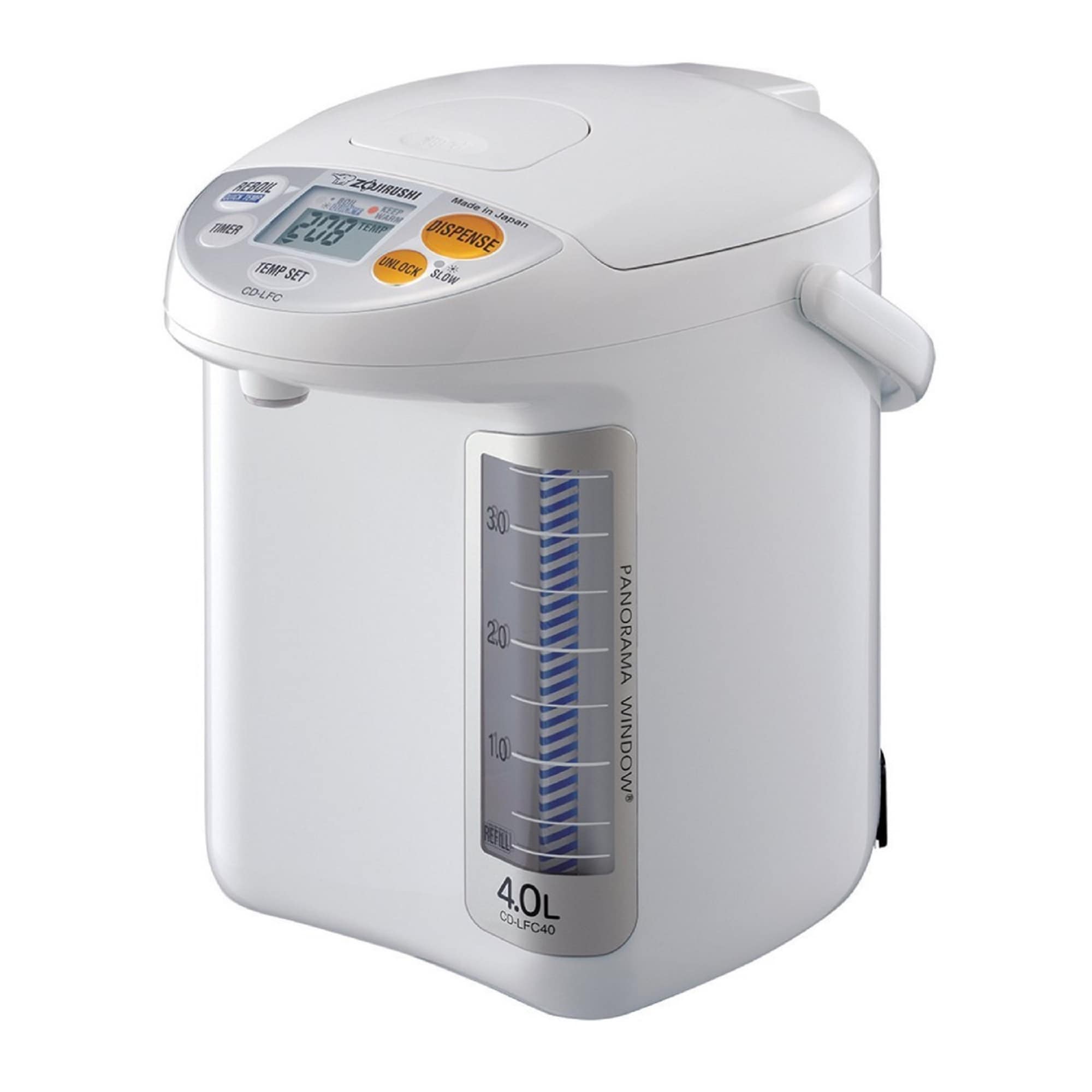 Zojirushi CD-LFC40 Micom Water Boiler and Warmer (135 oz， White)