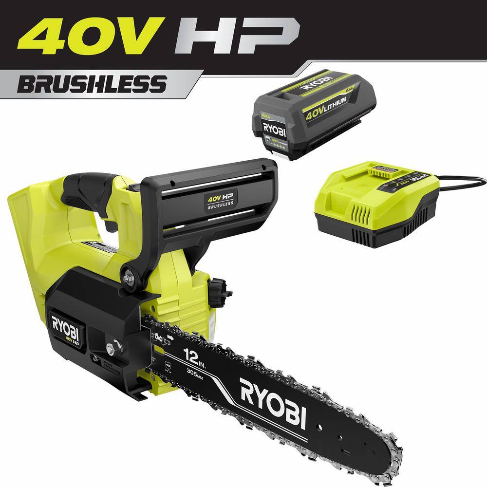 40V HP Brushless 12 in. Top Handle Battery Chainsaw (Tool Only)