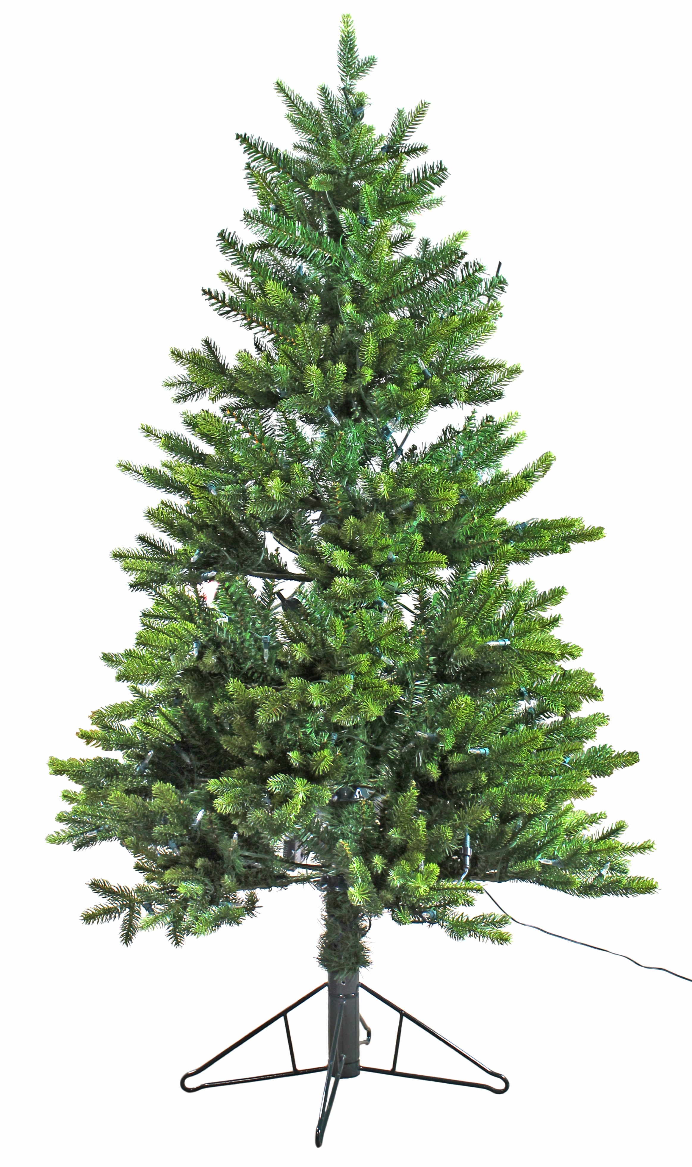 Garden Elements Serbian Spruce Instant Connect Christmas Tree， 4.5' 250 CL