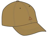 Fade Recycled Cotton Low Profile 6 Panel Cap - Mustard Gold