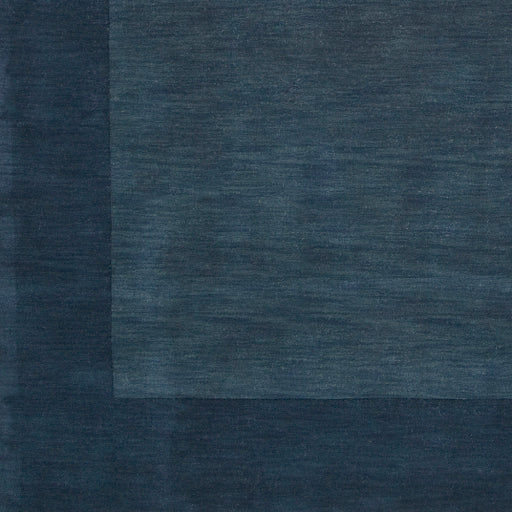 Mystique Wool Border Navy Rug