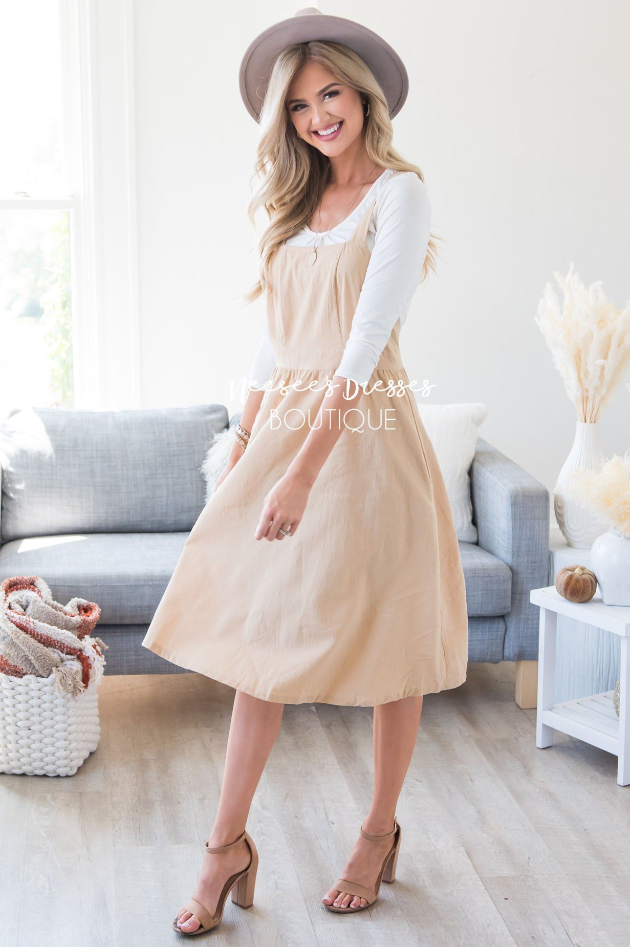 The Averi Overall Dress