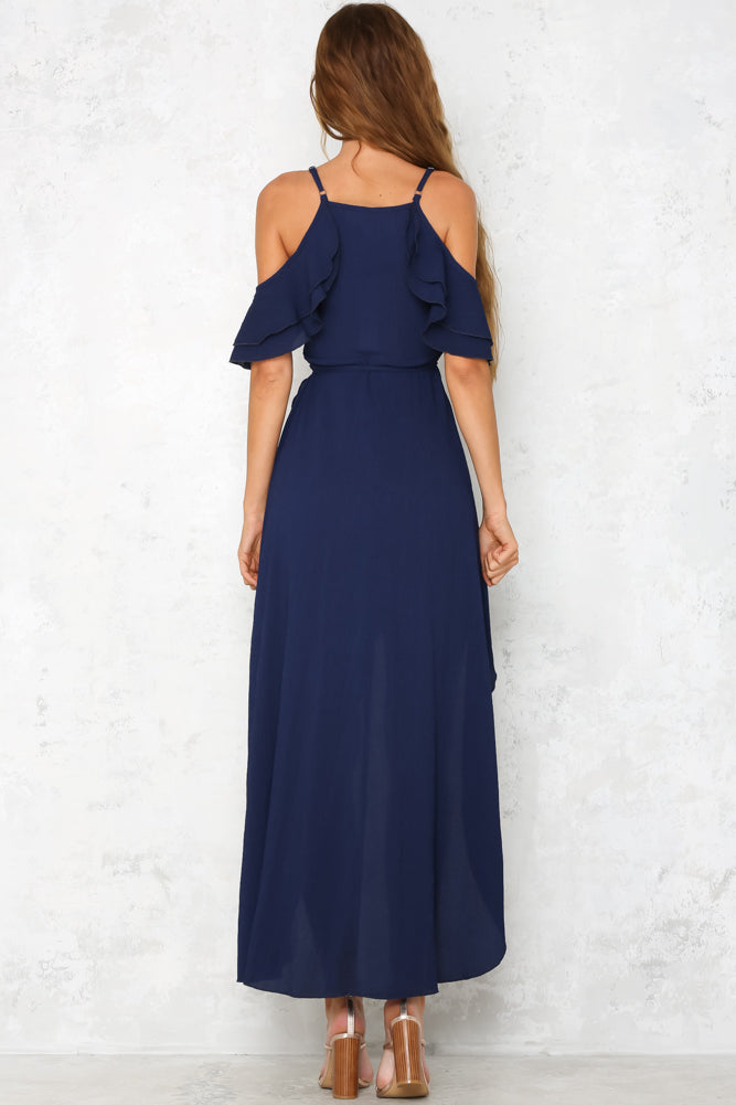 Love No More Maxi Dress Dark Navy