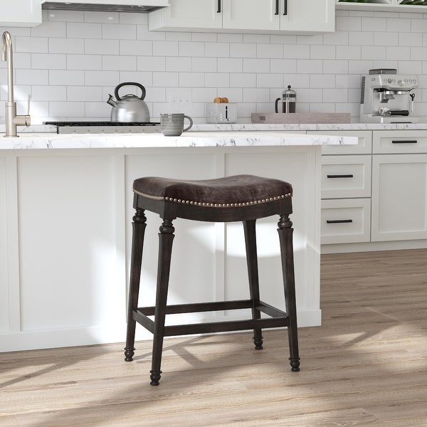 Hillsdale Furniture Vetrina Wood Backless Counter Height Stool - 21.5