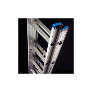 Werner 24 ft. Aluminum Extension Ladder with 250 lbs. Load Capacity Type l Duty Rating D1324-2