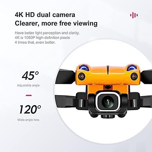 Gps Drone With Camerawith 4k Eis Uhd 130fov Camera For Beginners， Headless Mode，one Key Takeoff/landing 20 Min Flight Time 3 Speed ??modes Rc Quadcopt