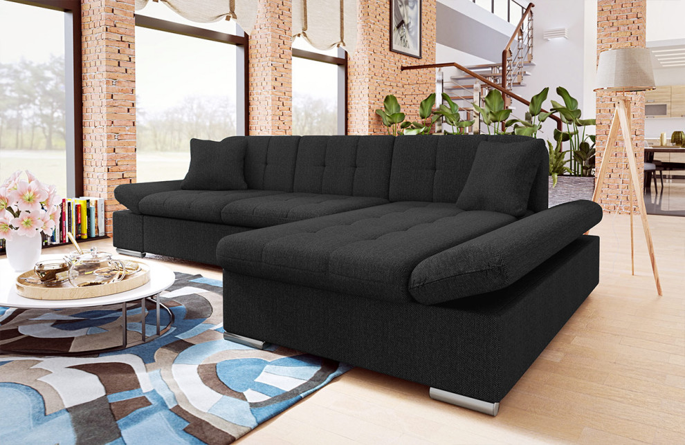 FELIX Sectional Sleeper Sofa   Contemporary   Sleeper Sofas   by MAXIMAHOUSE  Houzz