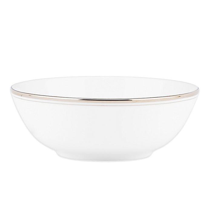 kate spade new york Library Lane Platinum Cereal Bowl