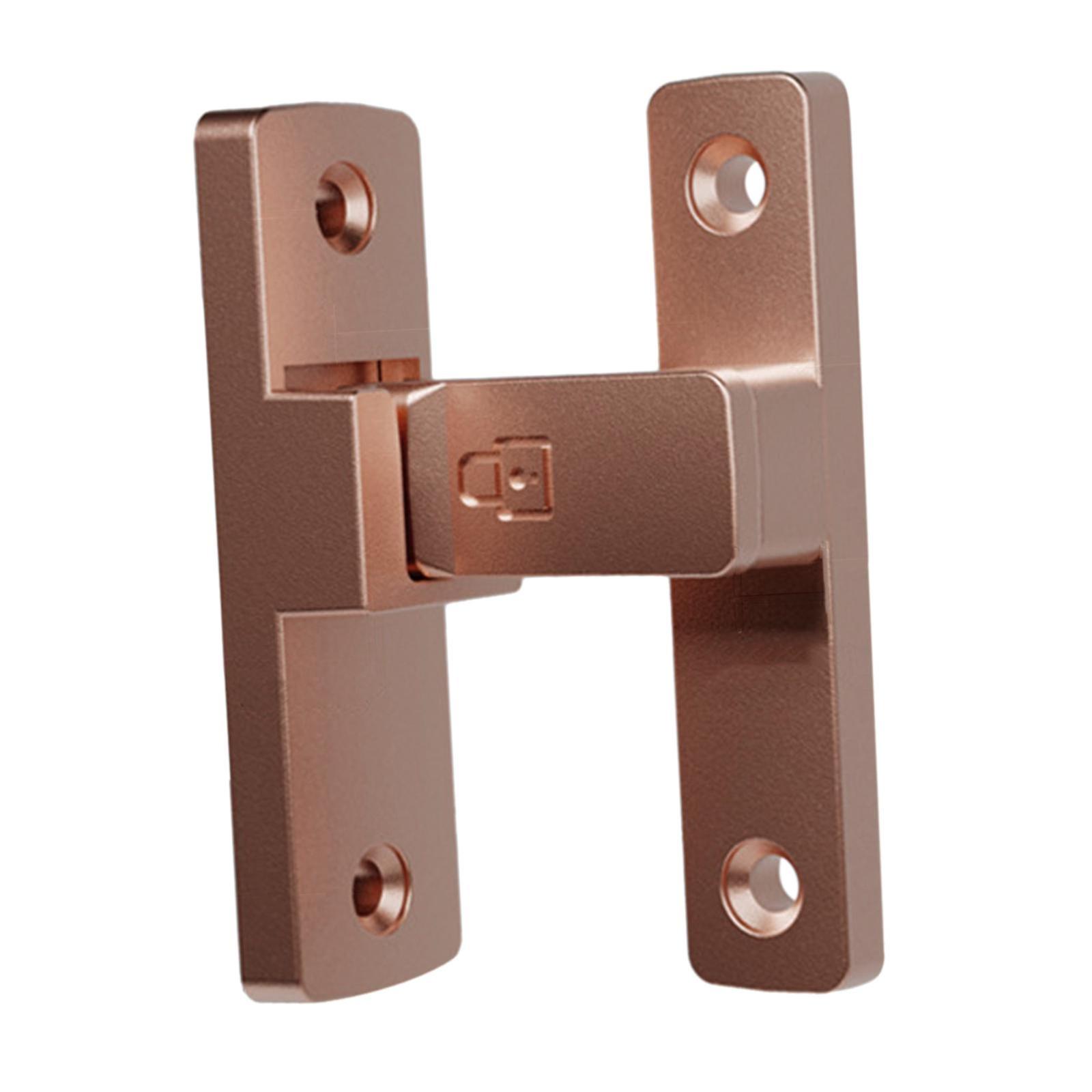 90 Degree Door Latch Guard Door Lock For Bathroom Barn Sliding Door Bathroom Red