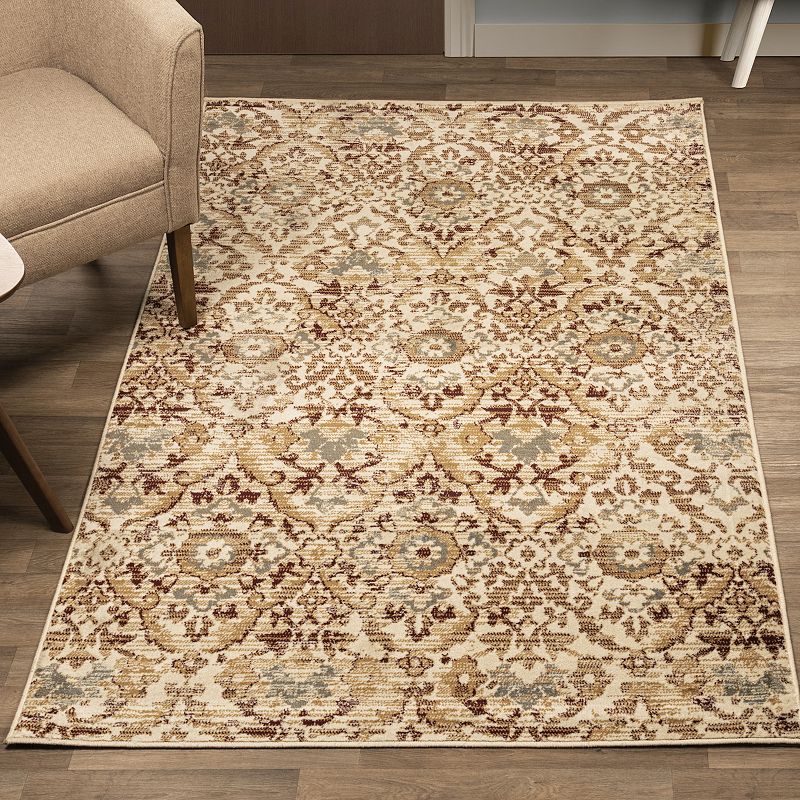 SUPERIOR Tamara Modern Diamond Geometric Indoor Area Rug