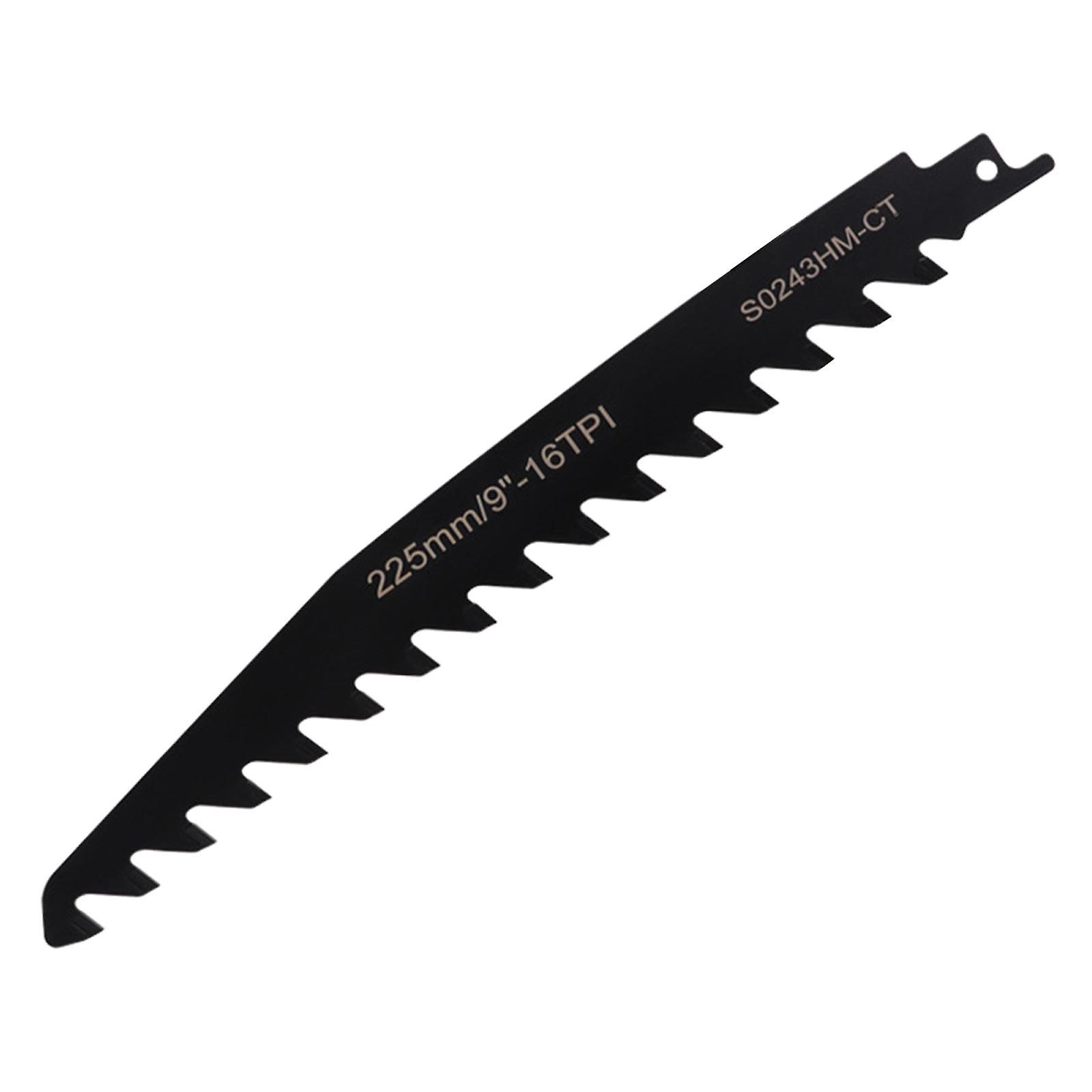 Wood Pruning Reciprocating Saw Blade For Chipboard Aerated Concrete Plaster 225mm