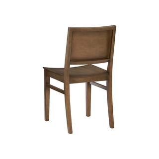 Linon Home Decor Parker Natural Wood Back and Seat Dining Chair (Set of 2) THDAC3748