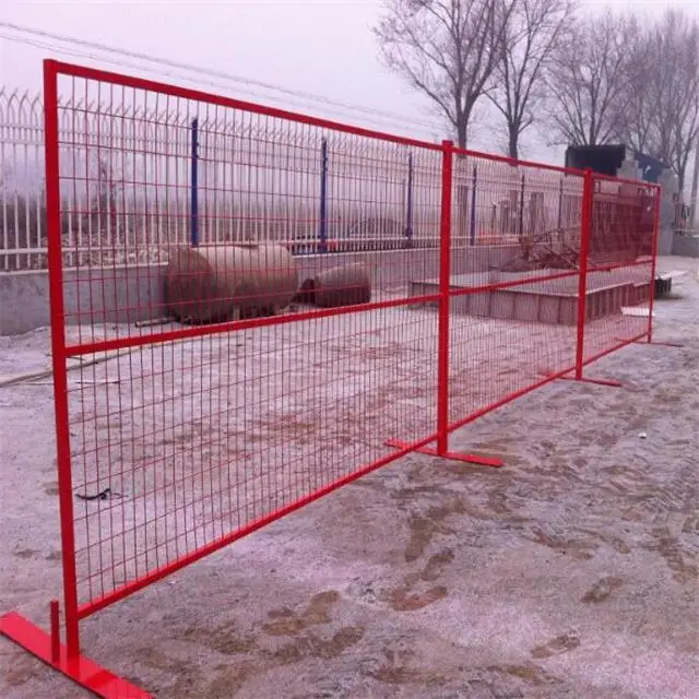 Wholesale  Hot Dipped Galvanized  Canada Temporary Fence Panels