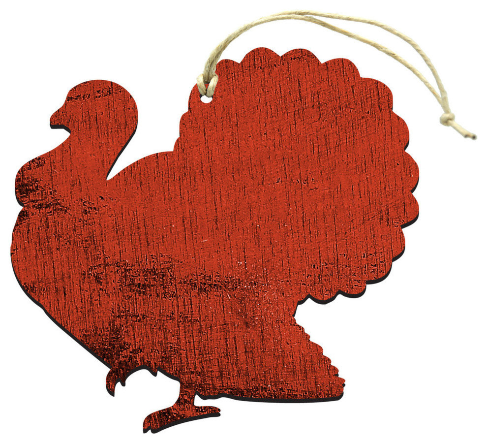 Turkey Magnet  Set of 3   Rustic   Christmas Ornaments   by G. DeBrekht  Houzz