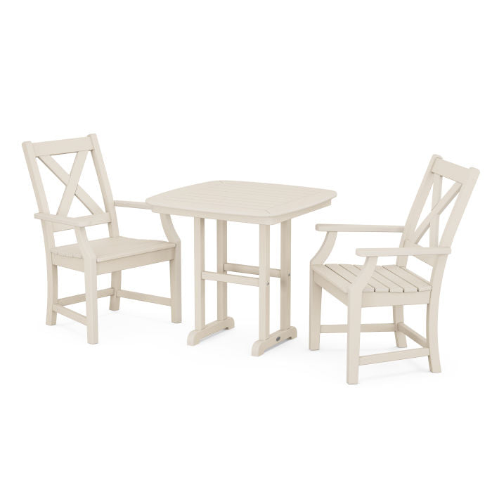 Polywood Braxton 3-Piece Dining Set PWS1199-1