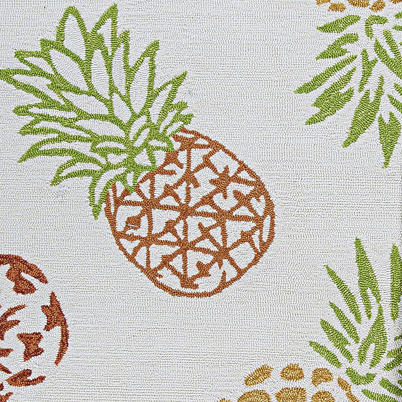 Couristan Covington Pineapples Indoor Outdoor Area Rug