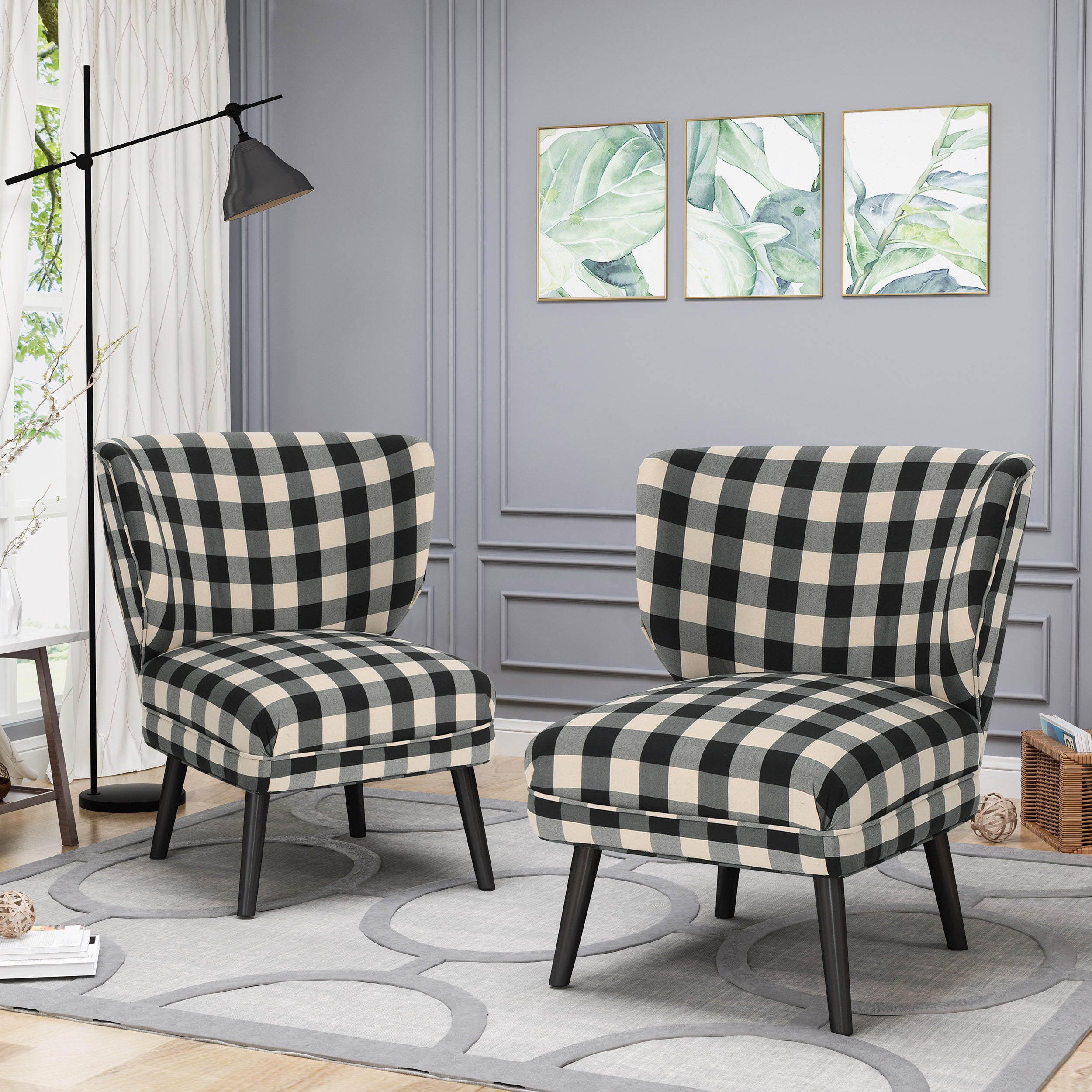 Dumont Modern Accent Chairs (Set of 2)