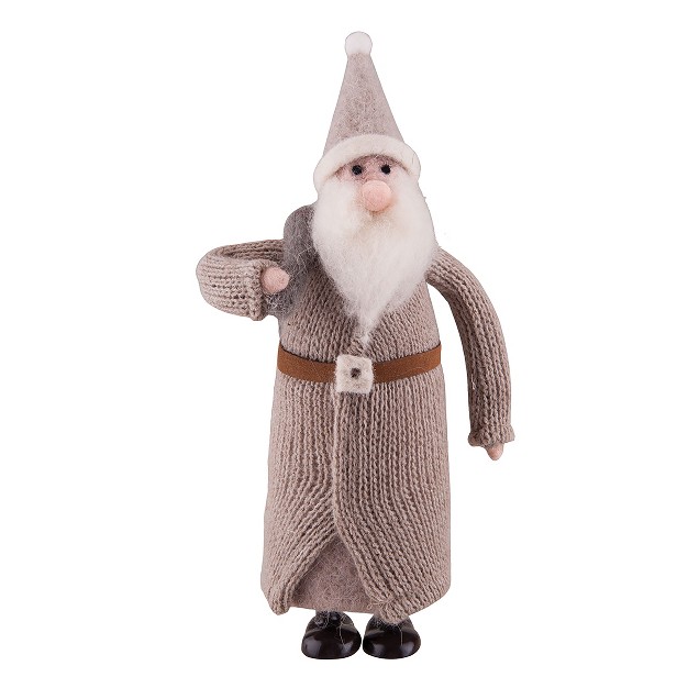 Gallerie Ii Grey Wool Santa