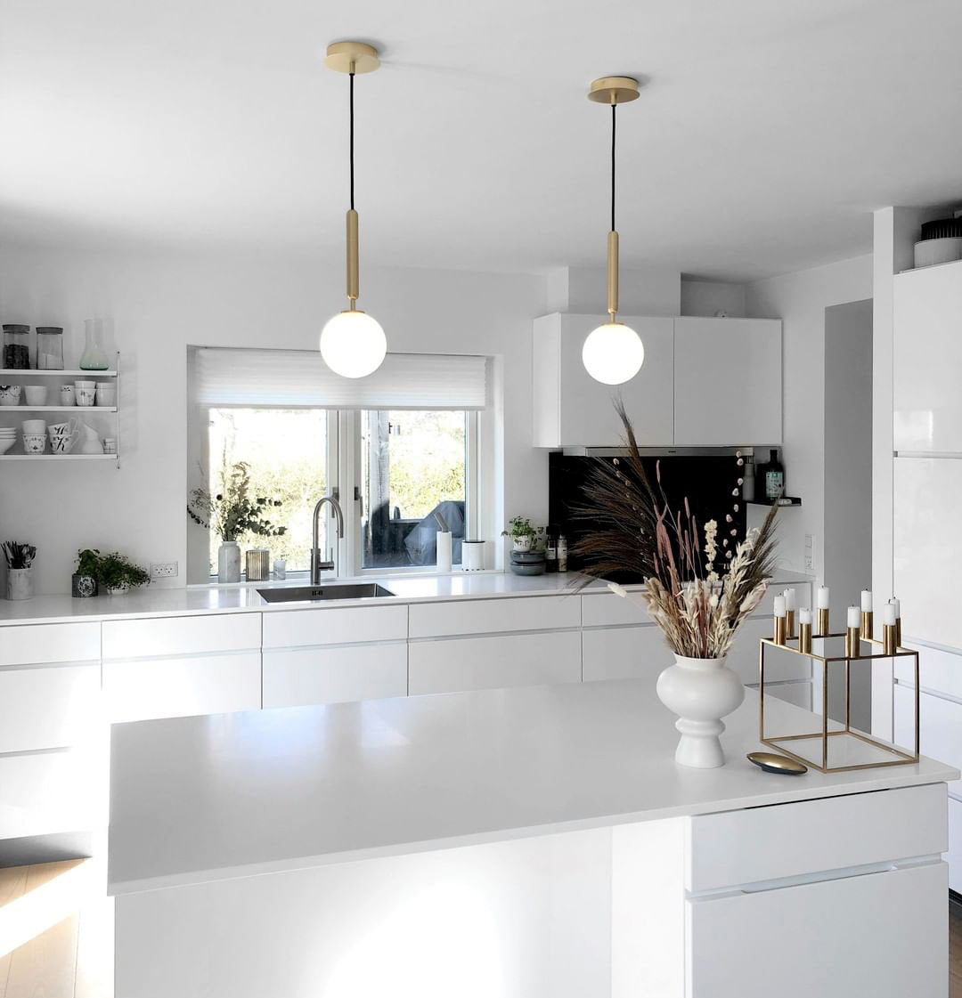 Miira Brass Pendant Light