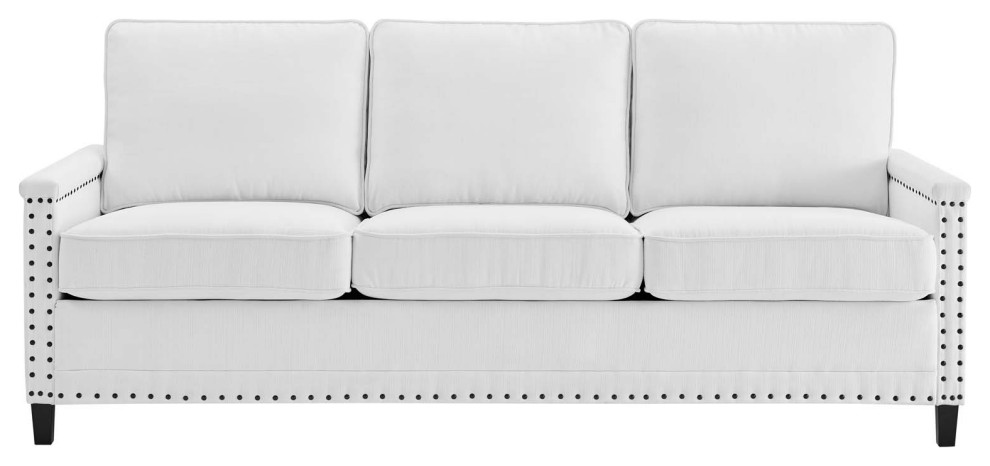 Ashton Upholstered Fabric Sofa   Transitional   Sofas   by Modway  Houzz