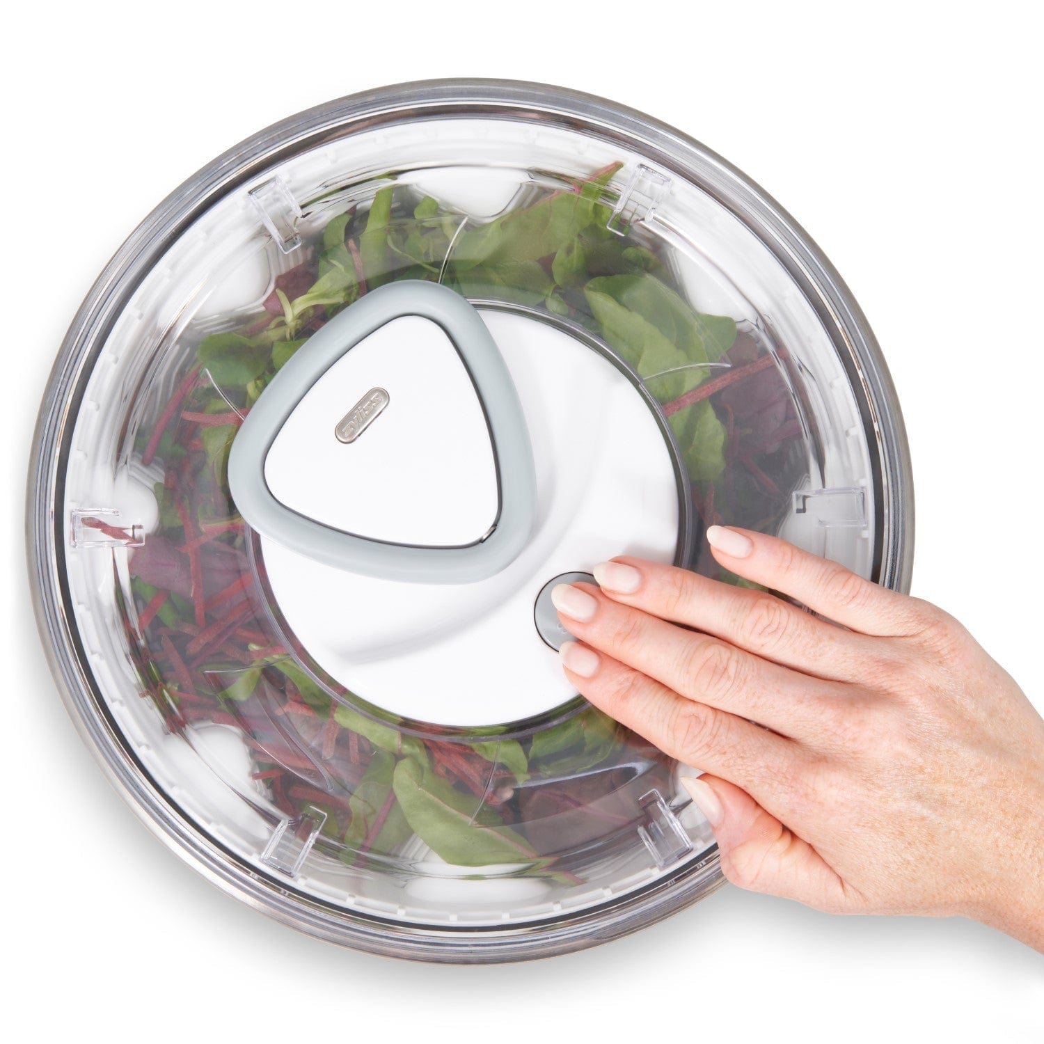 Easy Spin 2 Stainless Steel Salad Spinner