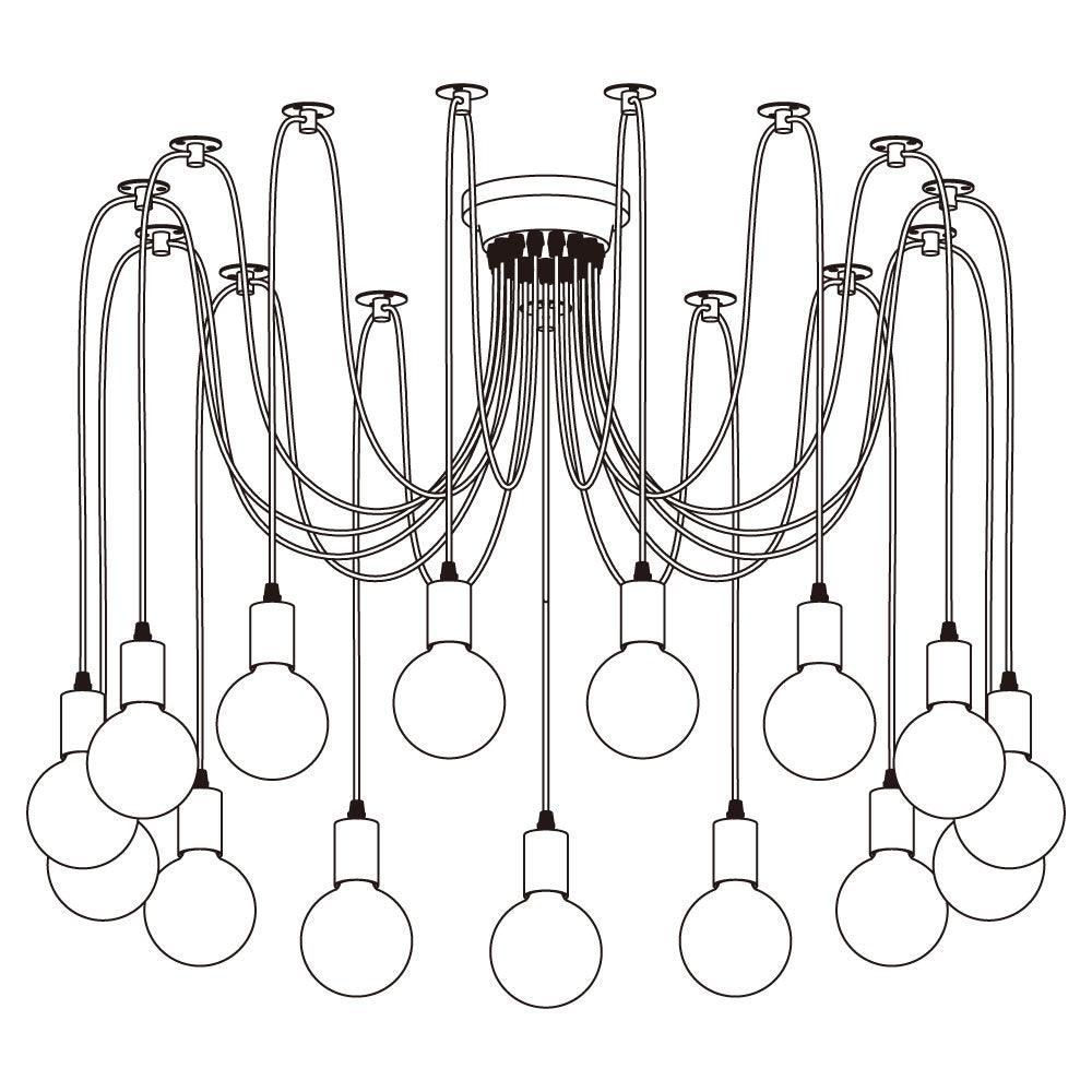 Spider Ceiling Chandelier