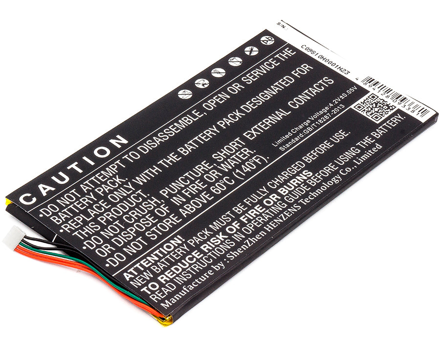 Barnes amp Noble BNRV400 BNTV400 NOOK HD 7 tablet Replacement Battery BatteryClerkcom Tablet