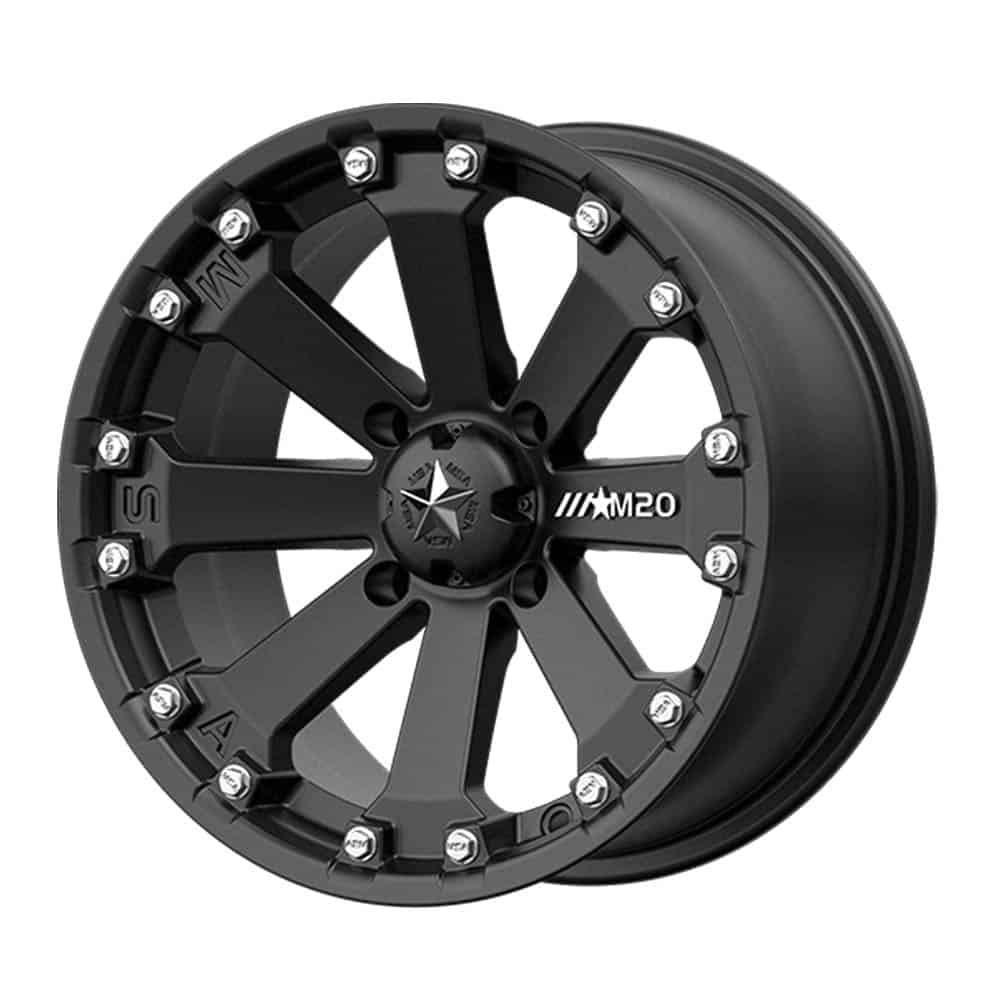 MSA Offroad Wheels M20 KORE MA20 14X7 4X115 S-BLK 00MM