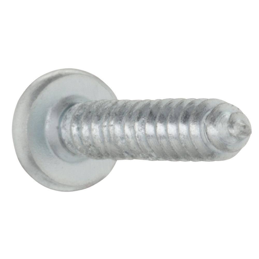 Everbilt #10 x 1 in. Phillips Pan Head Zinc Plated Sheet Metal Screw (100-Pack) 801652