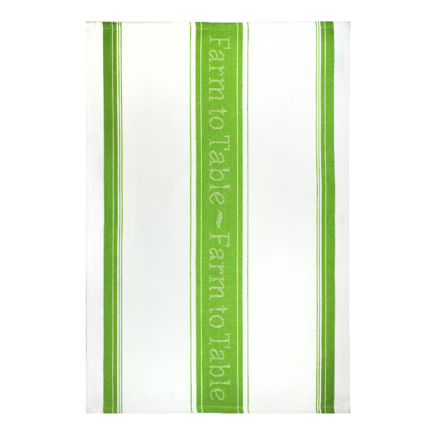 Mu Kitchen Green Cotton Farm to Table Kitchen Towel 1 pk