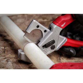 MW 12 in. PVC and ABS Pipe Saw with 1 in. Pex and Tubing Cutter (2-Piece) 48-22-0212-48-22-4204