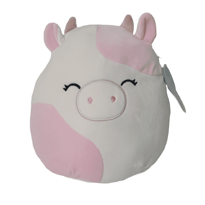 Squishmallows Official Kellytoys 10 Inch Caedyn the Cow Super Soft Animal Plush Stuffed Toy