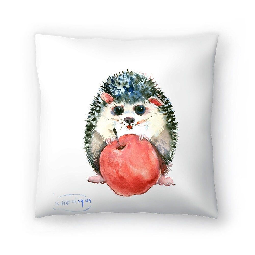 Americanflat 'Baby Hedgehog'   Decrative Throw Pillow