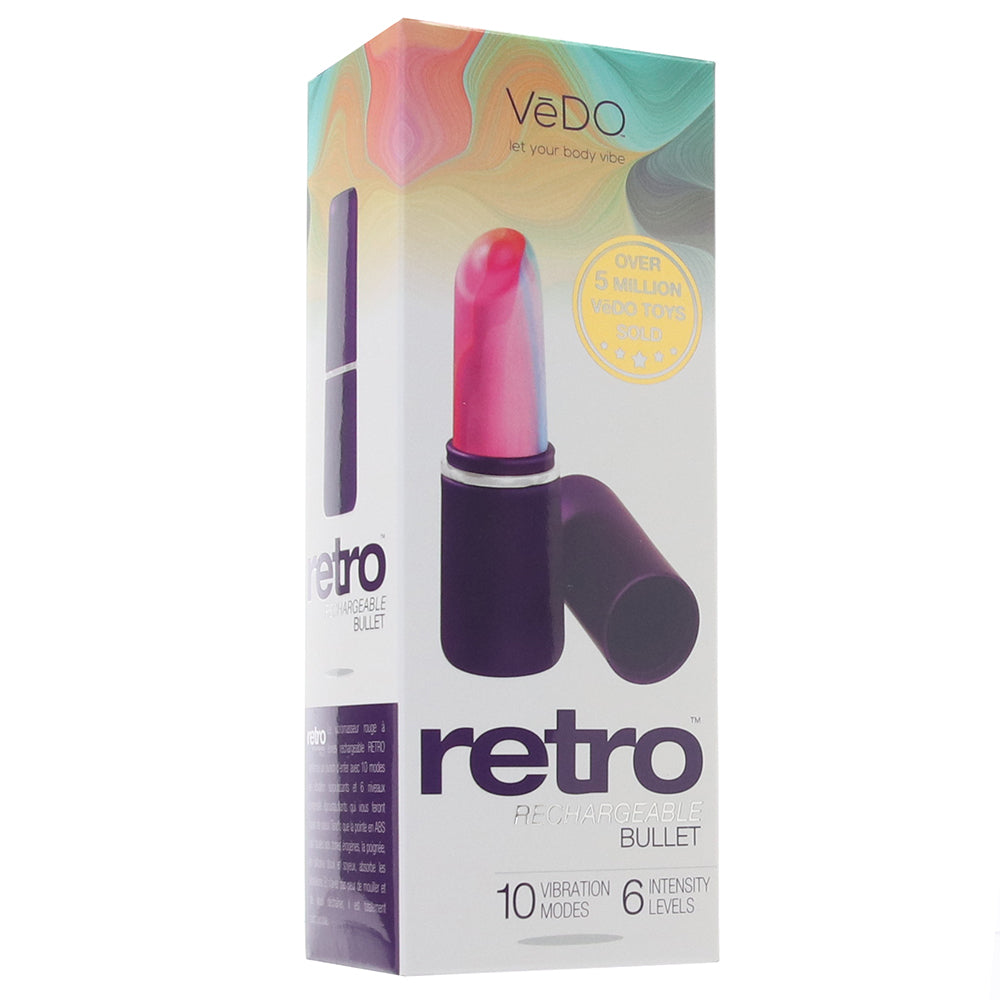 Retro Rechargeable Bullet Vibe in Purple