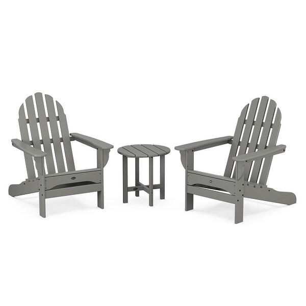 Trex Outdoor Furniture Cape Cod 3Piece Adirondack Set