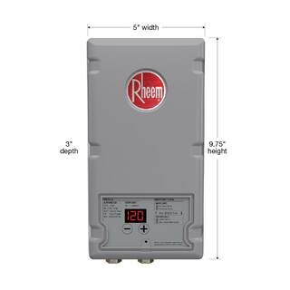 Rheem 4.1 kW 208-Volt Thermostatic Tankless Electric Water Heater Commercial RTEH4208T