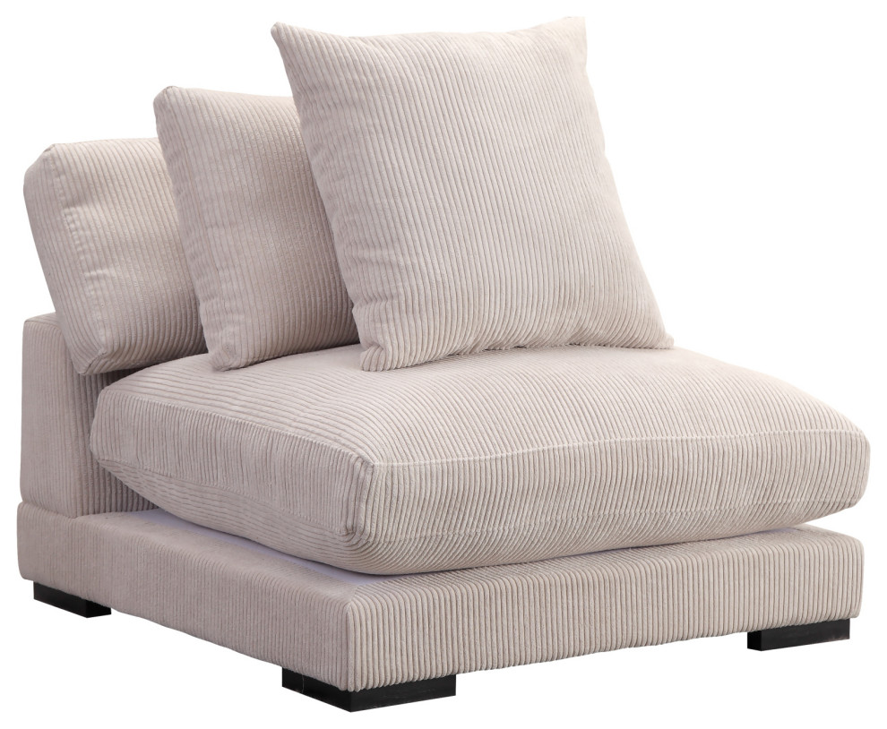 Tumble Slipper Chair Cappuccino   Transitional   Armchairs And Accent Chairs   by Kolibri Decor  Houzz