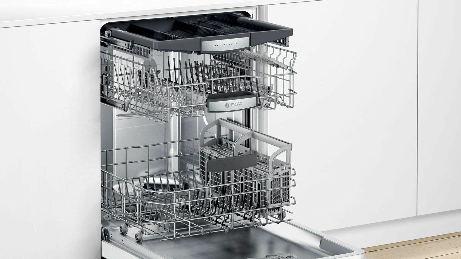 Bosch SHP878ZD2N 800 Series Dishwasher 24'' White Shp878Zd2N