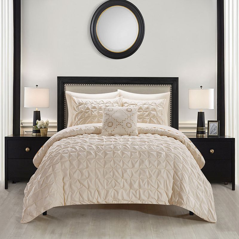 Chic Home Mercer Comforter Set with Coordinating Throw Pillows