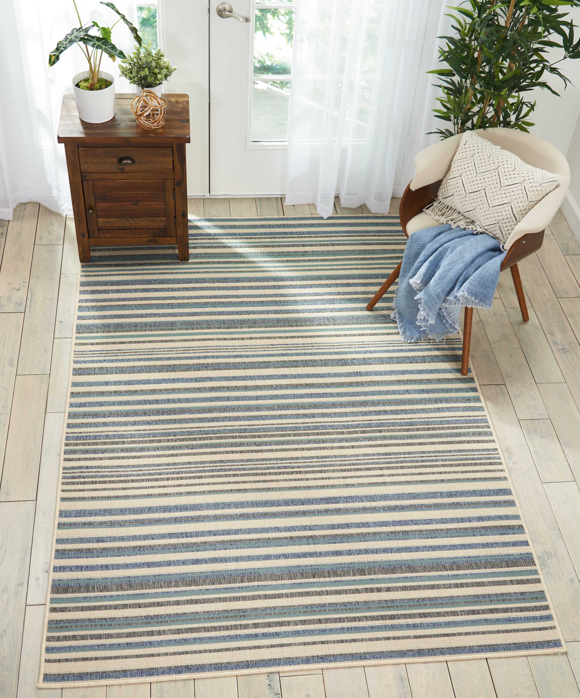 Lido Blue/Cream Rug