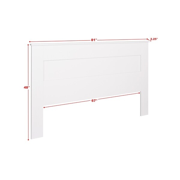 Prepac King Flat Panel Headboard - - 21946060