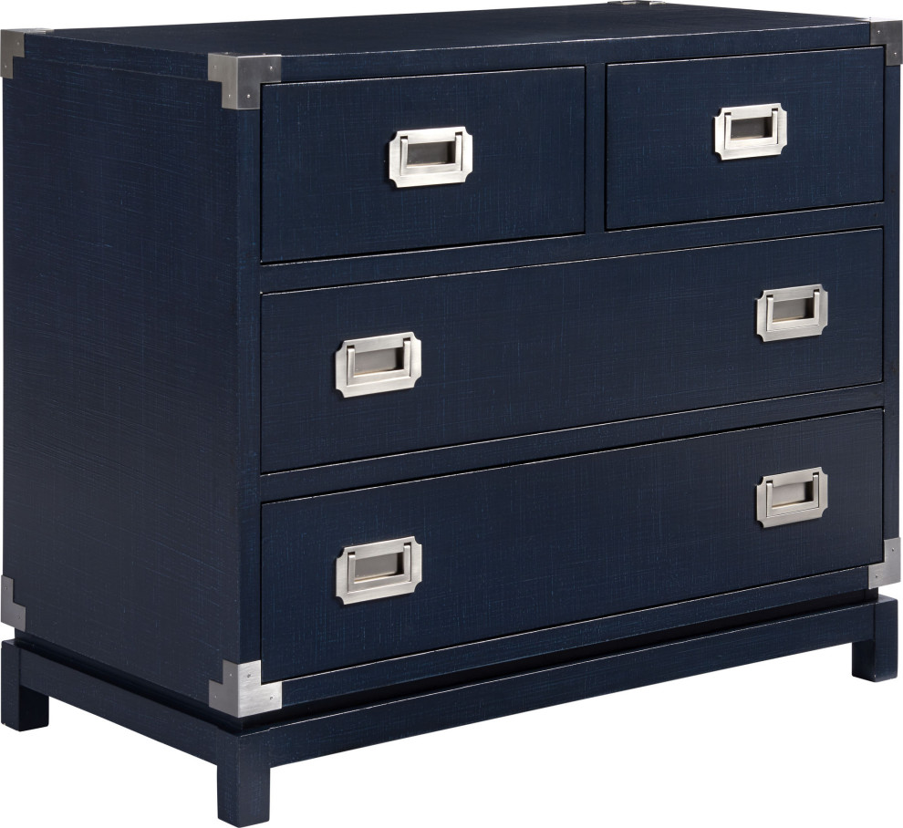 Coastal Living Coastal Campaign Chest   Transitional   Accent Chests And Cabinets   by HedgeApple  Houzz