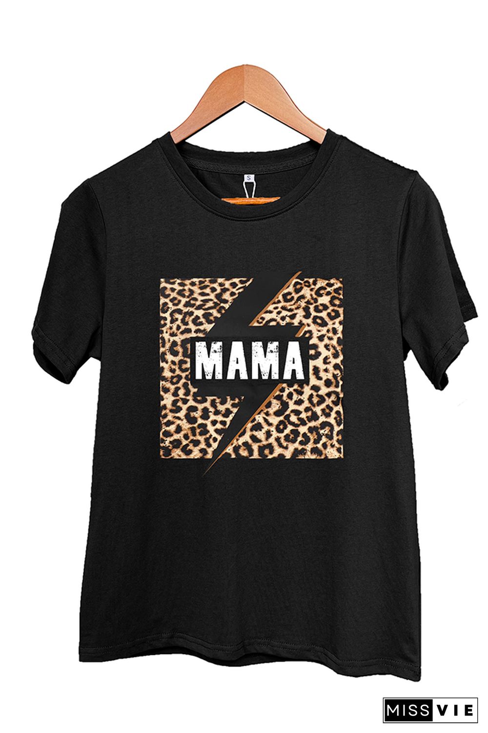 MAMA lightning Short Sleeve Graphic Tee Wholesale